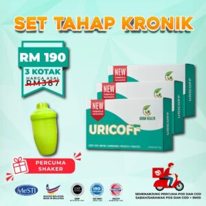 Set Tahap Kronik 3 Kotak Free Shaker