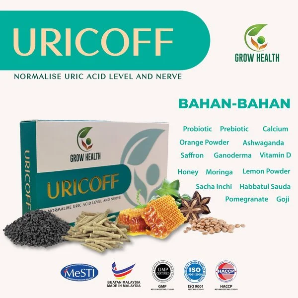 bahan utama hilangkan sakit gout