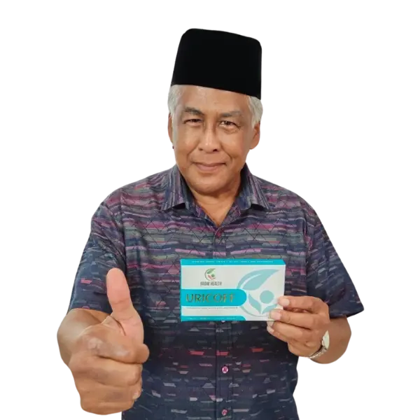 hilangkan sakit gout dengan uricoff