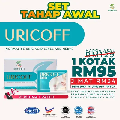 set 1 kotak uricoff