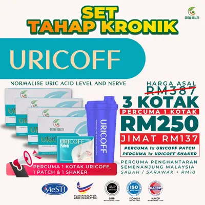 set 3 kotak uricoff